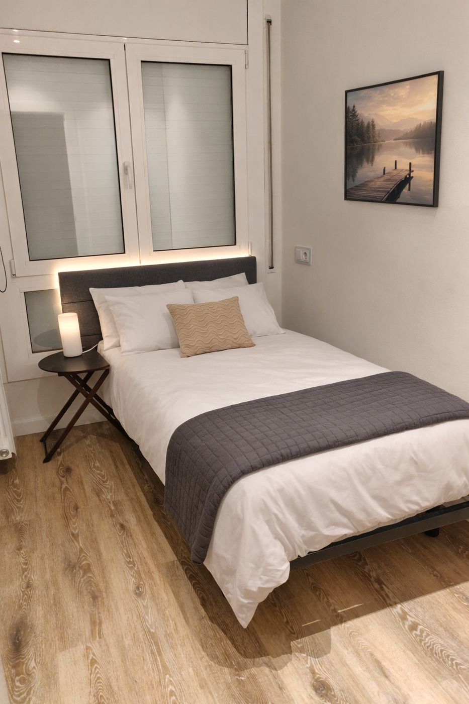 Tercer dormitorio del piso Fira Carrilet